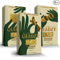 Giadzy by Giada De Laurentiis 3 Pack Gluten Free Variety Pasta - includes Caserecce Taccole &amp Mezzi Rigatoni- Made in Italy Artisanal Clean Ingredients - Non GMO