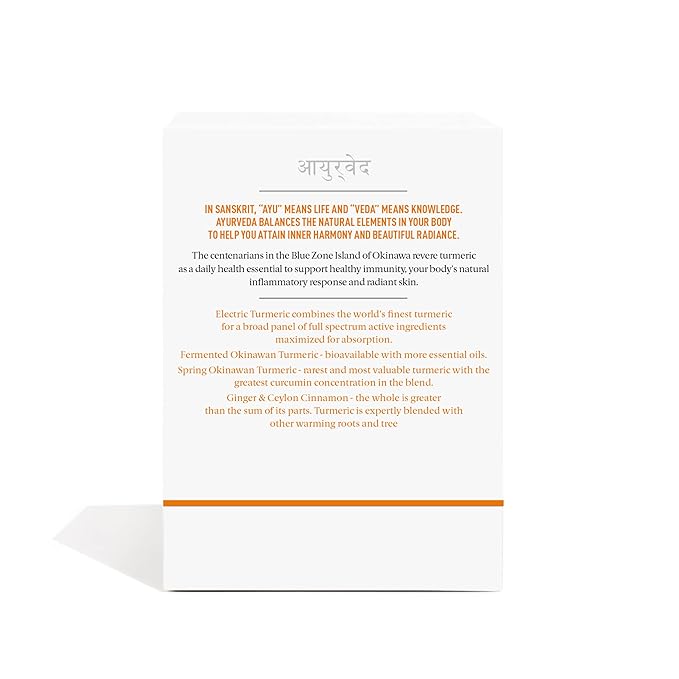 Pique Electric Turmeric - Supports Radiant Skin Healthy Immunity and Natural Inflammatory Response - 28ct Single Serve Sticks (Pack of 1)
