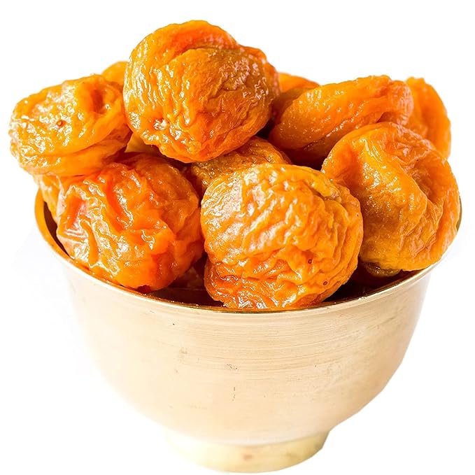 Elly Nuts Dried Apricot Dry Fruits 250 gms Dried Apricot Soft and Big Size Khumani [Jar Pack] Apricots with Jar |apricots without shell 250gms Khumani Khubani