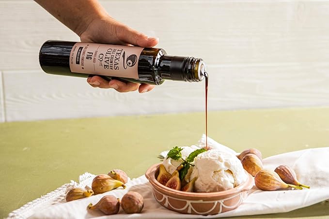 Balsamic Vinegar Combo Gift Set 4 Pack (100ml Each): Blackberry Fig Pear White Lemon