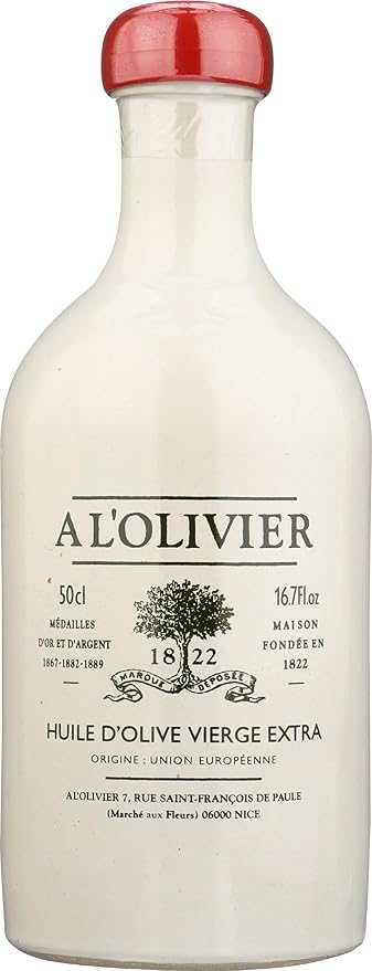 A L'Olivier Extra Virgin Olive Oil 16.9-Ounce Crock