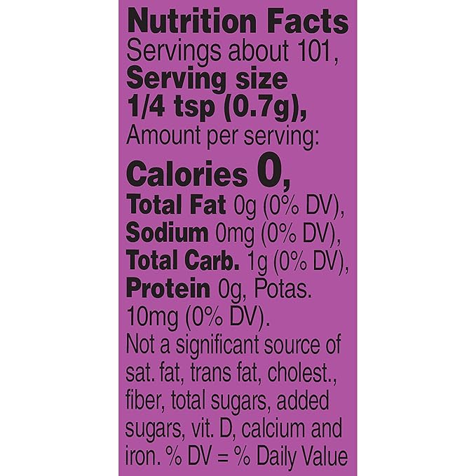 Dash Salt-Free Seasoning Blend Onion &amp Herb 2.5 Ounce (Pack of 8)