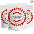 The Great British Porridge Co Gluten Free &amp Vegan Friendly Nutritious Instant Porridge (Strawberry &amp Peanut Butter 3-Pack)