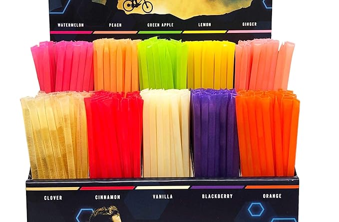 The Honey Jar - Honey Stick Retail Display with 500 Assorted Honey Sticks perfect for Gift Shop Grocery Store Boutique Farmers Market