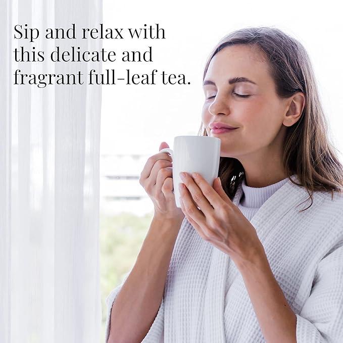 The Republic of Tea Jasmine Jazz Green Full-Leaf Loose Tea 3.0 oz Tin | Steeps 50 Cups | Caffeinated