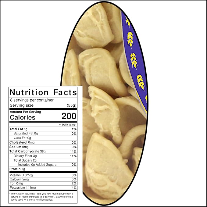 Maestri Pastai Gourmet Orecchiette Italian Pasta Shells Little Ears Pasta (Special Series 42) Premium Quality Imported from Mercato San Severino Italy 17.66 oz (1.1 lbs) (Pack of 3)