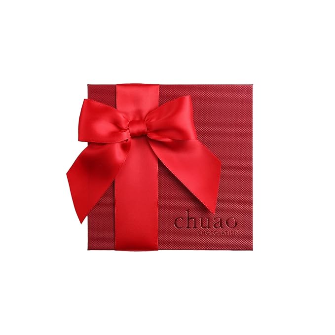 Chuao Chocolatier Chef's Favorites Bonbons Gift Box | Gourmet Assorted Dark &amp Milk Chocolate Artisan No Preservatives | For Gift Baskets Christmas Valentines Day Birthday| 9 Piece