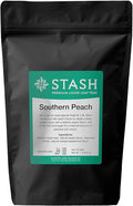 Stash Tea Southern Peach Premium Loose Leaf Black Tea 16 Ounce