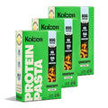 Kaizen Low Carb Keto Pasta Cavatappi - High Protein (20g) Gluten-Free Keto-Friendly (6g Net) Plant-Based Lupini Noodles made w/High Fiber Lupin Flour - 8 ounces (Pack of 3)