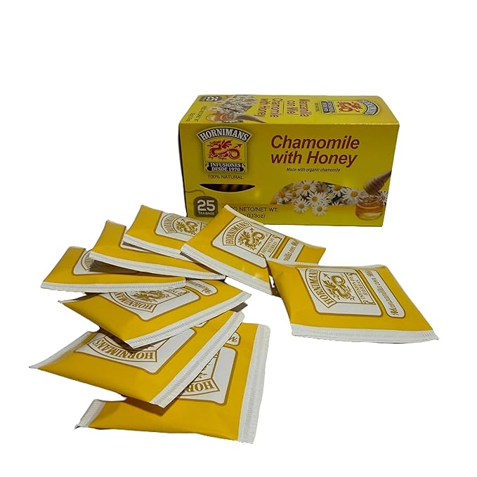 Hornimans Manzanilla Con Miel (Chamomile Tea) 50grs. 3-pack