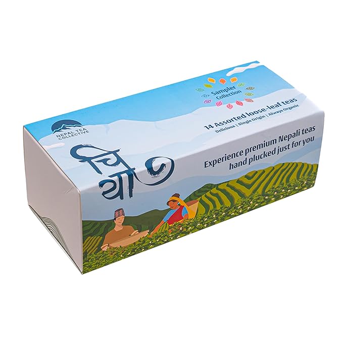 Nepal Tea Organic Loose Leaf Tea Sampler | Includes a Variety of 14 Delicious &amp Unique Loose Teas