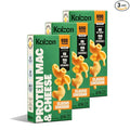 Kaizen High Protein Cheddar Mac &amp Cheese - Low Carb Keto Friendly High Fiber Gluten-Free Plant-Based Non-GMO - 6.4 Ounces (Pack of 3)