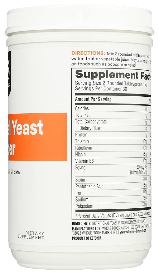 365 by Whole Foods Market Nutritional Yeast 15.9 Ounce