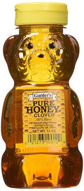 Gunters Clover Honey Bears 12 Oz 20 Units