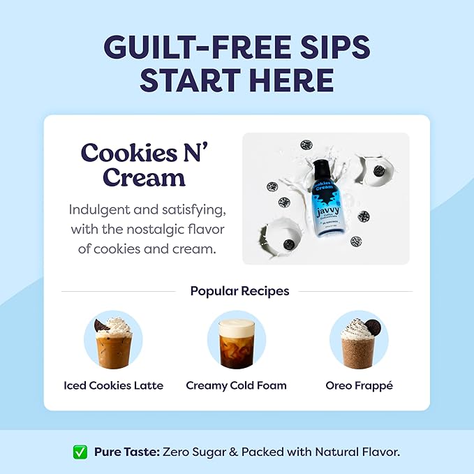 Coffee Concentrate - Limited Release Flavors - Cold Brew Coffee Perfect for Hot or Iced Instant Coffees Hot Drinks Cold Brew Concentrate 35 Servings - Cookies N’ Cream