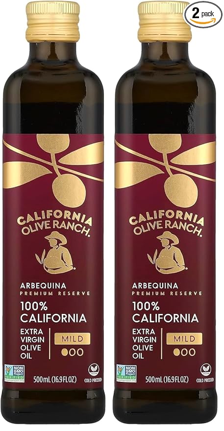 California Olive Ranch California Reserve Collection Olive Oil (Arbequina Pack of 2)