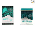 Edinburgh Tea Coffee Company Set of 2 Teas Reusable Tin of Loose Leaf Tea and a Pack of 25 Teabags Morning Hot Drinks Scottish Tradition Souvenirs (Breakfast Tea)