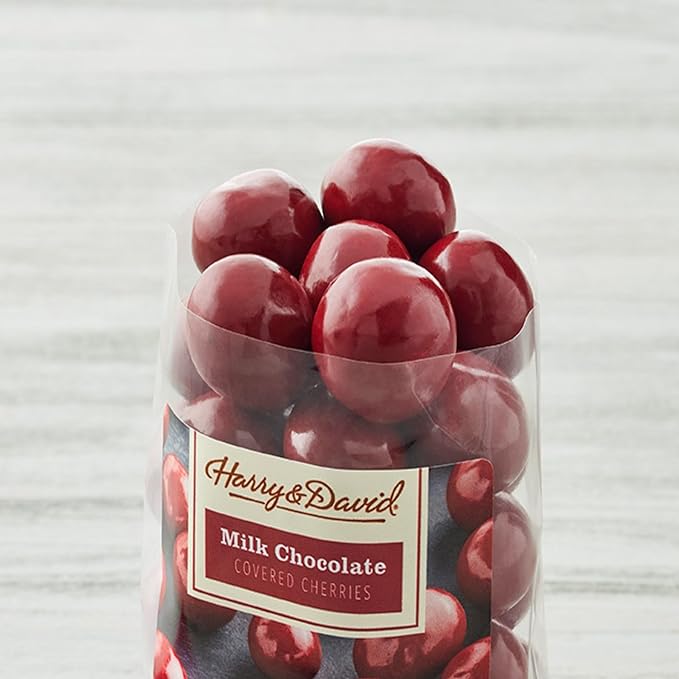 Harry &amp David Milk Chocolate Covered Cherries Premium 14Oz Gift Box With Milk Chocolate &amp Sweet Cherries Perfect For Any Special Occasion Holiday Treats &amp Gift Giving