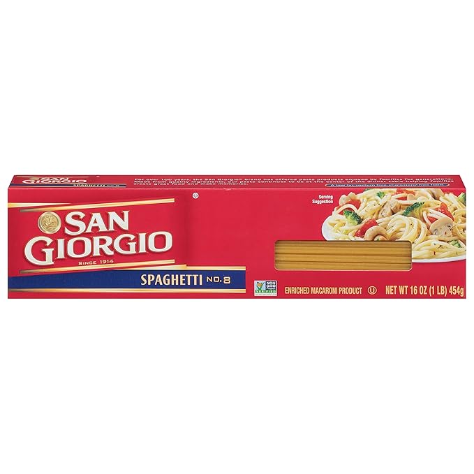 San Giorgio Spaghetti Pasta 16 Ounce -- 20 Case