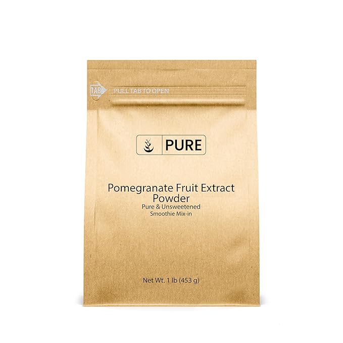 Pure Original Ingredients Pomegranate Fruit Extract Powder (1 lb) Always Pure Unsweetened Smoothie Mix-In