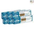 LIVIVA Low Carb High Protein KETO Pasta – 135 g Protein per Box with Pea Protein &amp Konjac Flour - 8g Net Carbs Diabetic-Friendly - Ready to Eat in 3 – 4 mins - Healthy Al Dente Pasta (6 Pack Lin