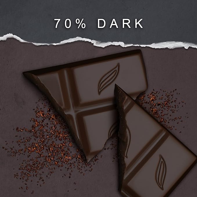 Green &amp Black's Organic Dark Chocolate Bar 70% Cacao 20 - 1.2 oz Bars