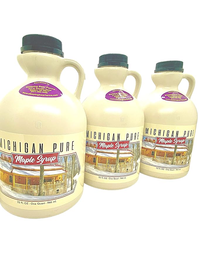 All Natural 100% Pure B Grade Maple Syrup 32 Oz. (Quart)