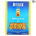 De Cecco Elbows Pasta 16 Ounce -- 20 per case.