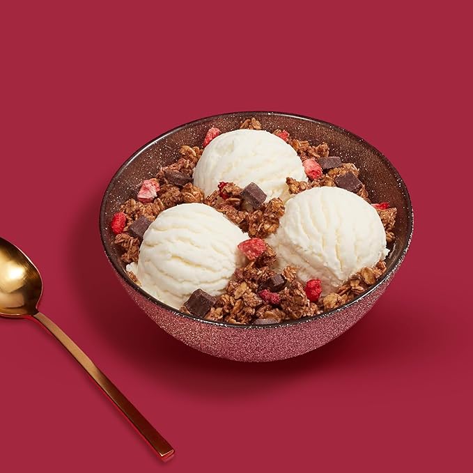 Love Crunch Organic Dark Chocolate &amp Red Berries Granola 11.5 oz (Pack of 6) Vegan Non-GMO Fair Trade by Nature's Path
