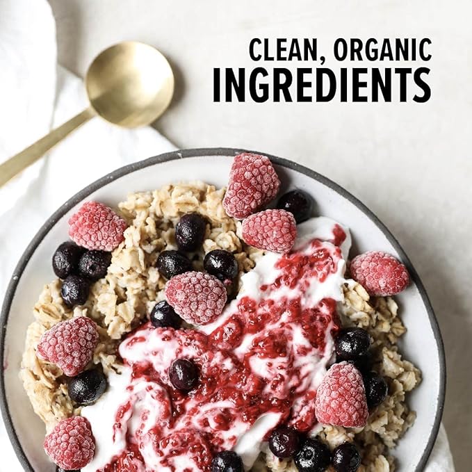 One Degree Organic Foods Sprouted Quick Oats USDA Organic Non-GMO Gluten Free Oatmeal 24 oz. 8 Pack