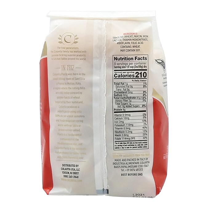 Colavita Pasta - Shells 1 Pound - Pack of 20