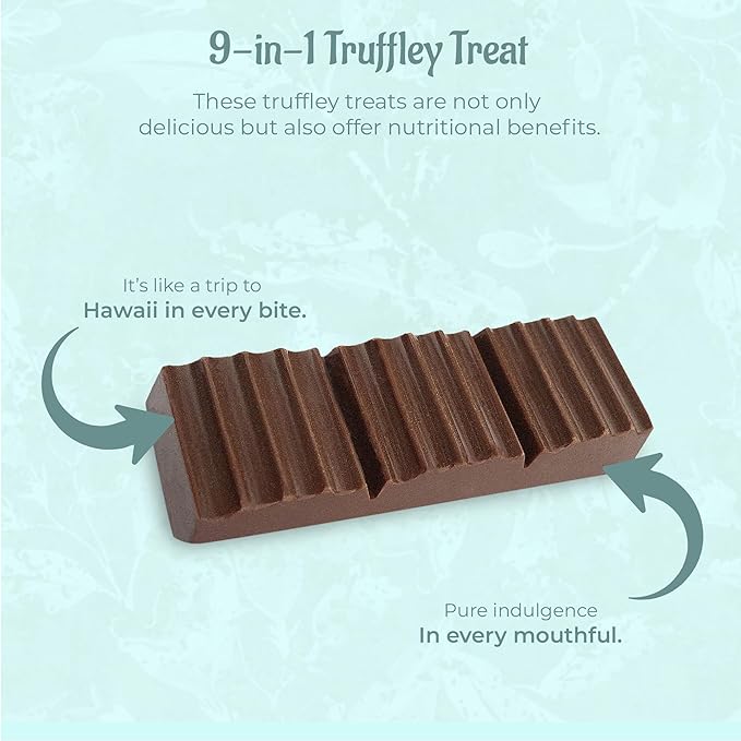 Missy J's Organic Carob Coconut Almond and Sea Salt Truffley Treats 12 Pack Vegan Gluten and Caffeine free Healthy Substitute for Chocolate Perfect for Snacks and Treats