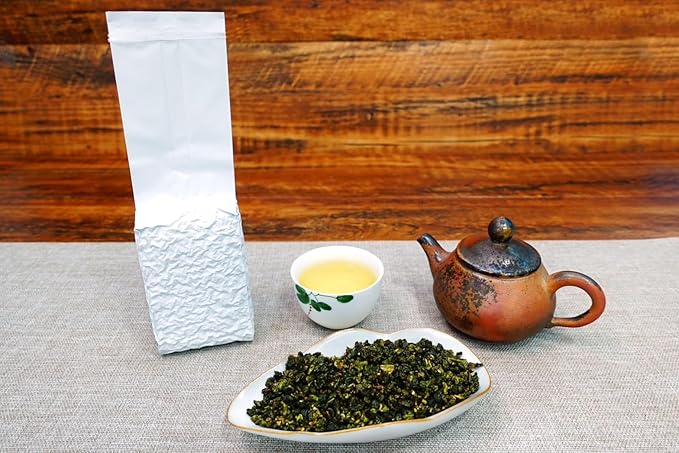 Xin Qing White Peach Green Tea Peach Green Tea Taiwan High Mountain Tea Taiwan Tea 150g / 5.29oz