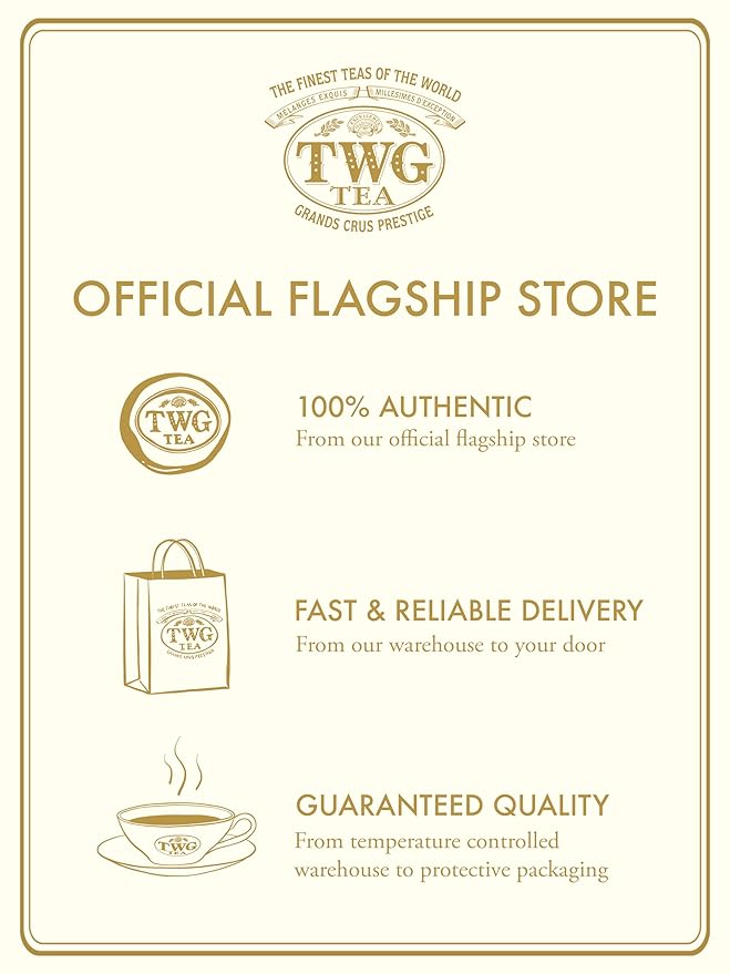 TWG Tea | Alexandria Tea | Green Tea | Spearmint &amp Spices | Haute Couture Tin 100g | Gift Set