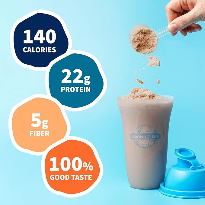 Garden of Life Vegan Protein Powder 22g &amp Organic Vegan Sport Protein Powder 30g Bundle