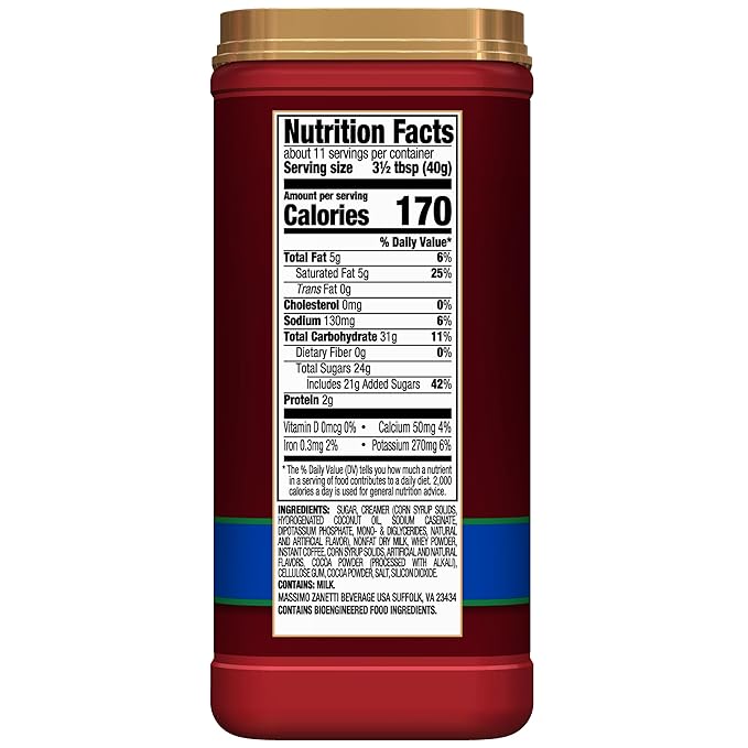 Hills Bros. Flavor Coffee (Decaf French Vanilla 16 Ounce (Pack of 8))