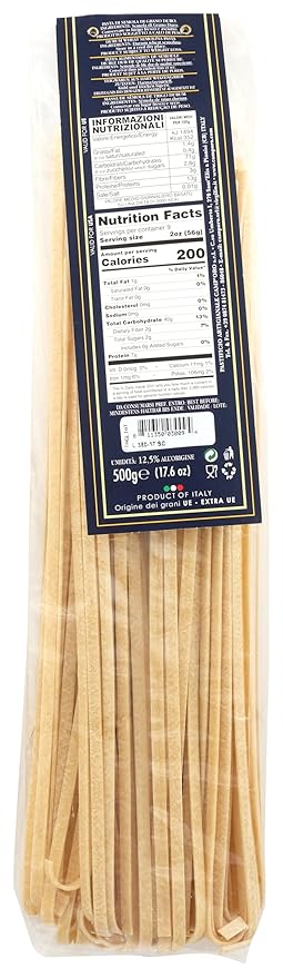 Camp'Oro Classic Flat Ribbon Pasta Pasta Pack of 4 Bag