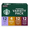 Starbucks K-Cup Coffee Pods Starbucks Blonde Medium Dark Roast and Flavored Hot or Iced Coffee Variety Pack 40 Keurig Pods