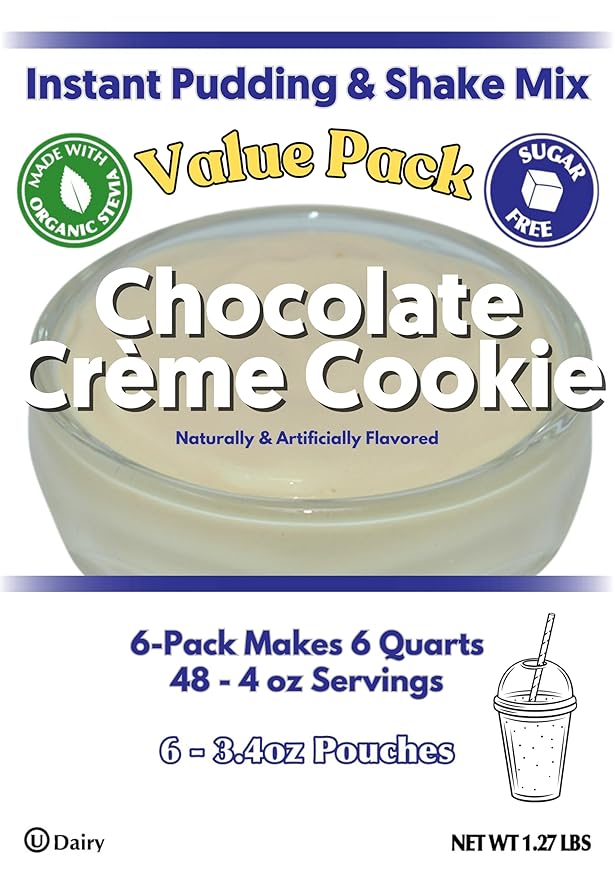 Pudding - 3.4oz (Chocolate Creme Cookie)
