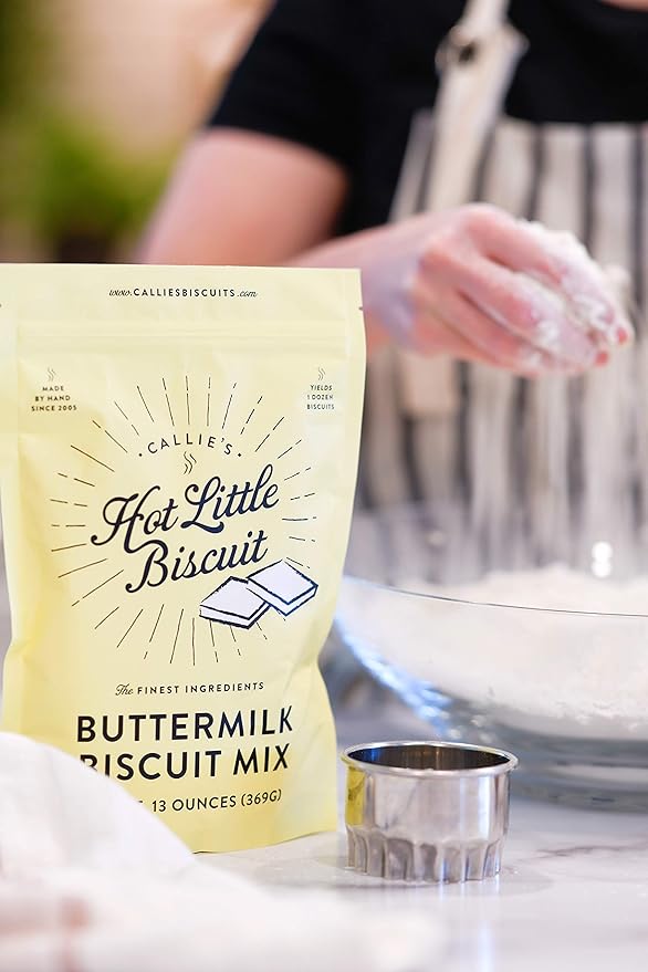 Callie’s Hot Little Biscuits | Buttermilk Biscuit Mix | Fast Easy Delicious | Southern Recipe | 2 Bags of Biscuit Mix | 13oz per bag | Makes 24 Buttermilk Biscuits