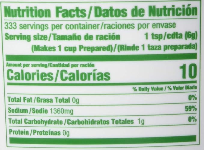 Knorr Professional Caldo de Camaron Shrimp Bouillon with Shrimp Flavor Granulated Base Bouillon as a Base Marinade Flavor Enhancer Shelf Stable Convenience 0g Trans Fat 4.4 lbs (Pack of 4)