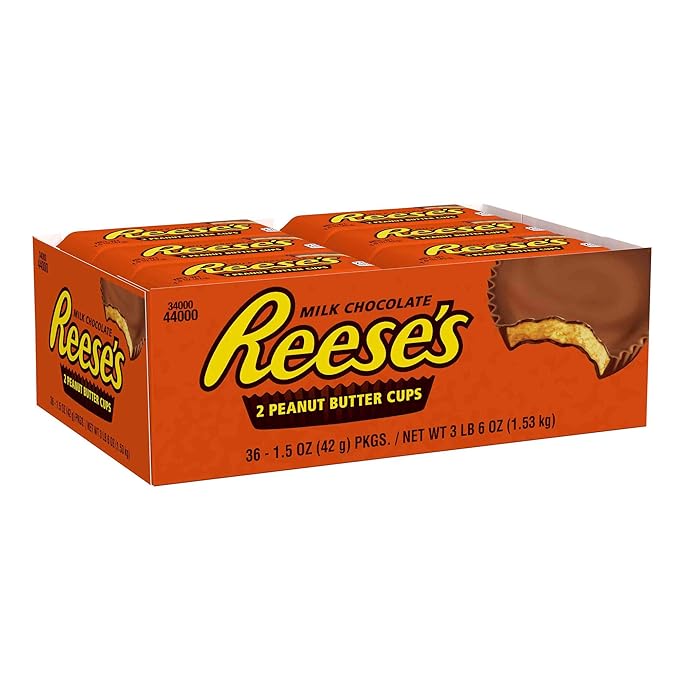 Reese's Peanut Butter Cups (1.5 Ounce 36 Count)
