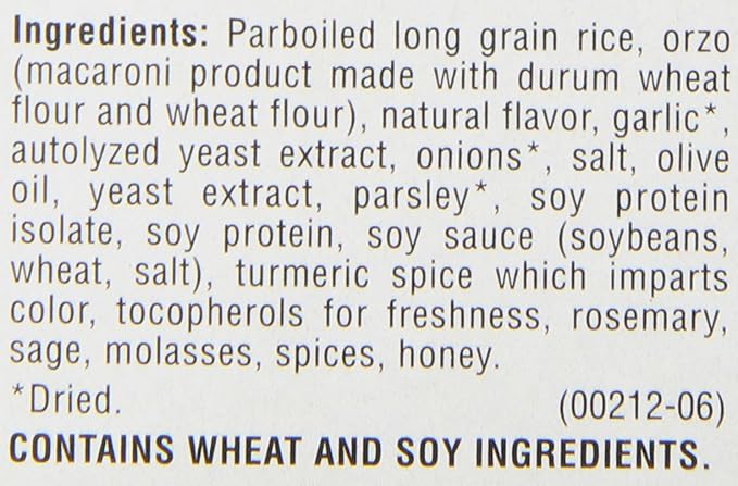 Near East Rice Pilaf Mix Roasted Chicken &amp Garlic 6.3oz Boxes (12 Pack)