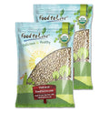 Food to Live Organic Pine Nuts 18 Pounds – Non-GMO Whole Raw Pignolias Unsalted No Shell Vegan Kosher Bulk Snack. Rich in Vitamin E Protein. Great for Pesto Salads Homemade Desserts