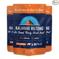 Original Kalahari Biltong Air-Dried Thinly Sliced Beef 2oz (Pack of 3) Sugar Free Gluten Free Keto &amp Paleo High Protein Snack