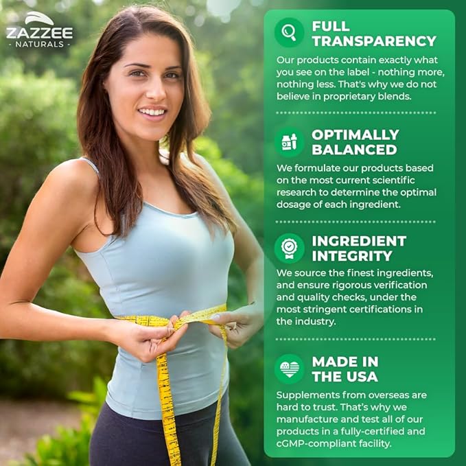 Zazzee Extra Strength Green Tea 20:1 Extract 50% EGCG 98% Polyphenols 80% Catechins 150 Vegan Capsules 5 Month Supply Certified Kosher Antioxidant &amp Metabolism Support Non-GMO Made in the
