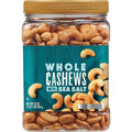 Premium Whole Roasted Cashews with Sea Salt 33 oz Premium Crunchy Salted Cashew Nuts for Healthy Snacking Trail Mix Baking Cooking &amp Party Family Bulk Pack