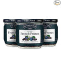 St. Dalfour Pitted French Prunes - 7oz - All Natural No Preservatives or Artificial Ingredients - Made in France - Pack of 3