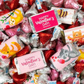 124 pcs Valentine's Day Candy Chocolate Mix for Kids (1.5 lbs Approx. 124 Pcs)