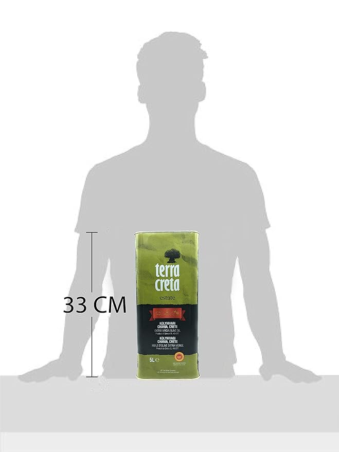 Terra Creta ESTATE Kolymvari Extra Virgin olive oil 5L can